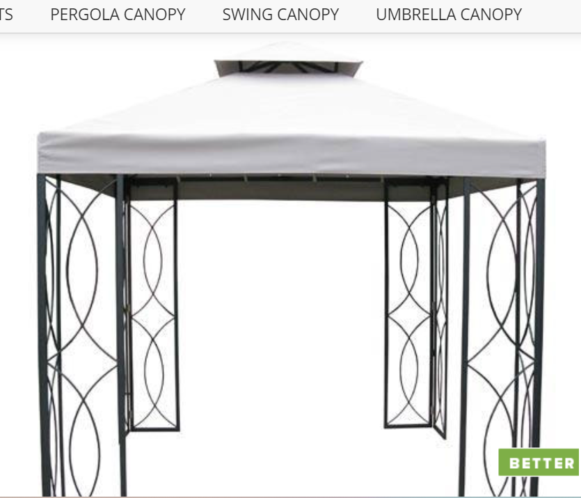 Replacement Canopy for GT 8 x 8 Gazebo - RIPLOCK 350
