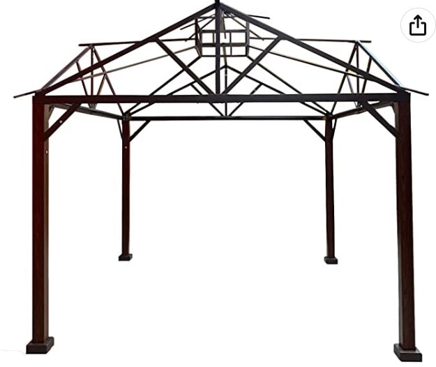 Replacement Canopy Top Cover Compatible with The TPGAZ2307A Gable Roof Gazebo - Riplock 350