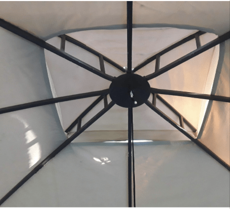 Allen Roth 10 x 12 Premium Rip Lock 350 Gazebo Canopy 510327
