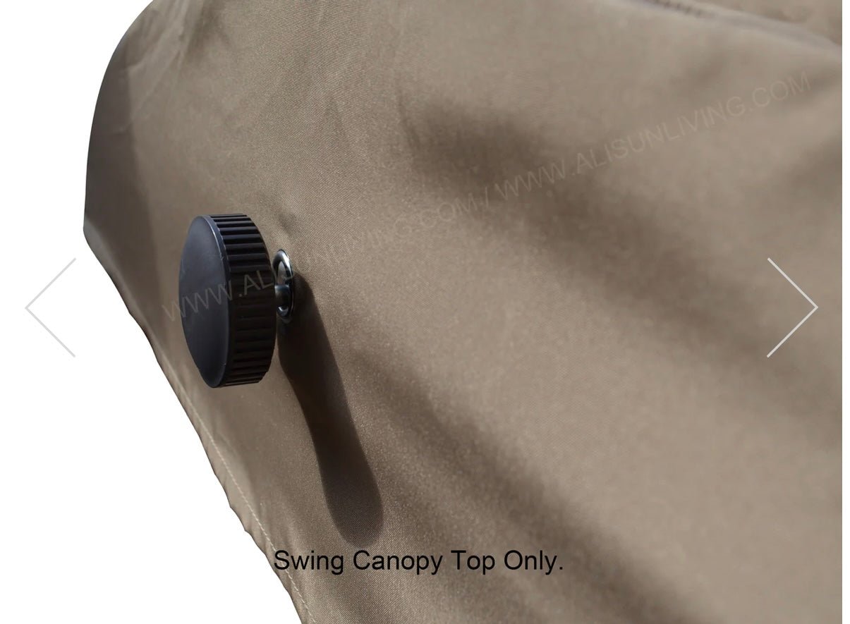 CANOPY TOP FOR LOWE'S GARDEN TREASURES PORCH SWING MODEL