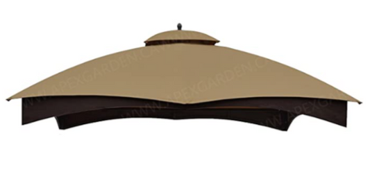 Allen Roth 10 x 12 Premium Rip Lock 350 Gazebo Canopy 510327