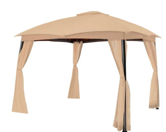 Fab Based Replacement Canopy for 10' x 12' Arc Leg Gazebo - RipLock 350