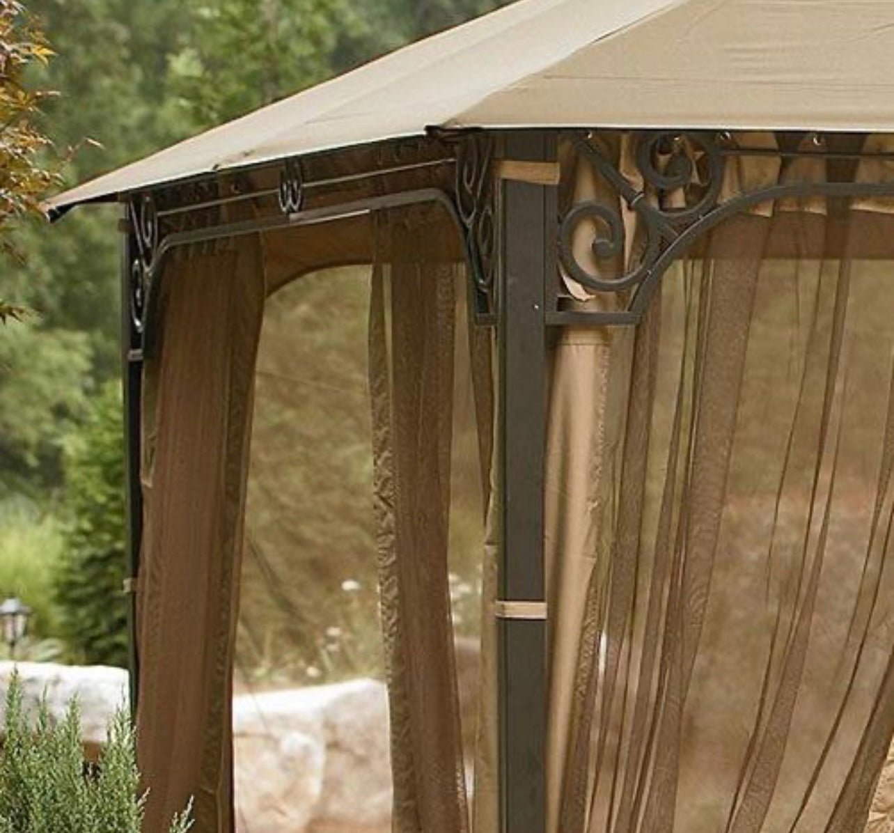 Fair Oaks Highland Gazebo Replacement Canopy - RipLock 350