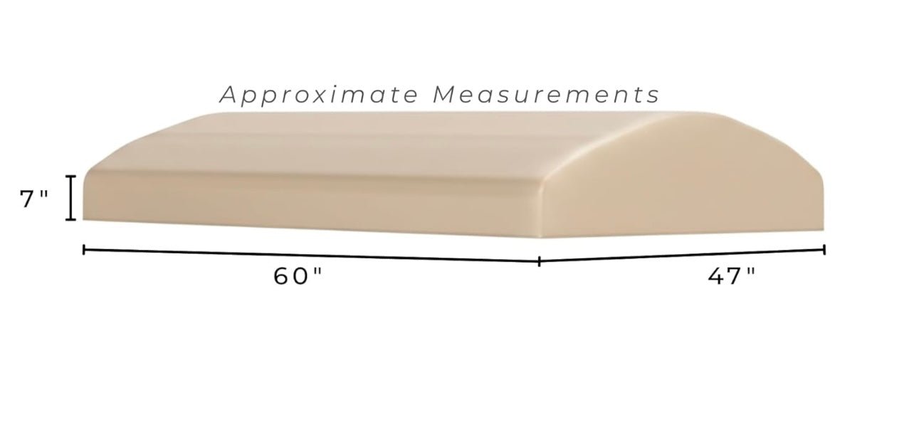 Heavy Duty Reinforced RipLock 500 Replacement Canopy Top Cover Compatible with Garden Treasures 2-Person Sling Swing- Beige