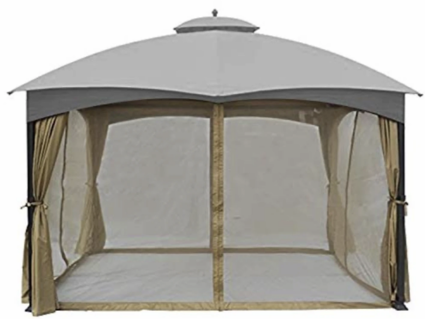 LOWES 10 X 12 30170 GAZEBO REFRESH BUNDLE CANOPY,BUG SCREEN,CURTAIN ALL IN ONE PACKAGE