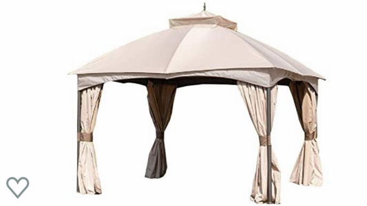 Replacement Canopy Top Cover for Domed Gazebo L-GZ916PSO-L