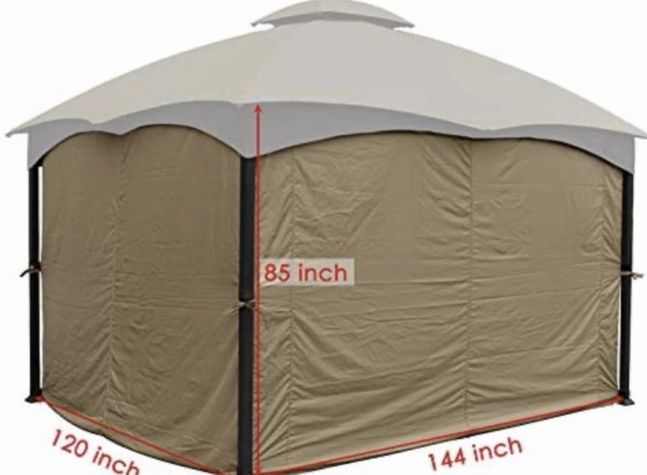 Lowes 10 X 12 TPGAZ2303 A/B/C REFRESH BUNDLE CANOPY,BUG SCREEN,CURTAIN ALL IN ONE PACKAGE