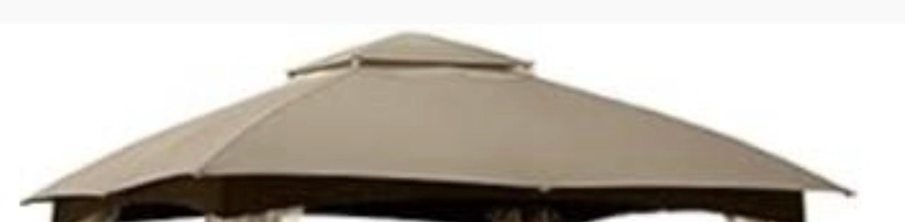 Moorehead 10x12 Gazebo Replacement Canooy and Vent cover set