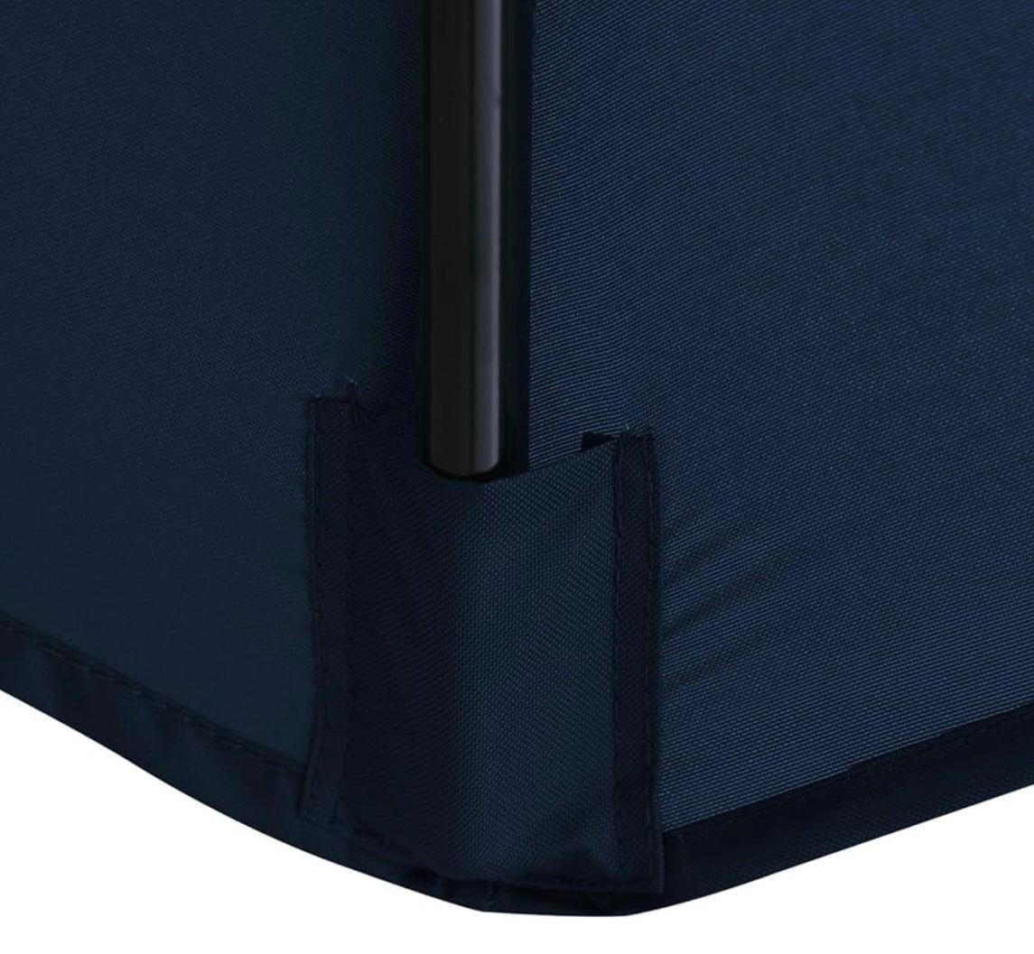 Patio Umbrella 10 ft Replacement Canopy for 8 Ribs-Navy