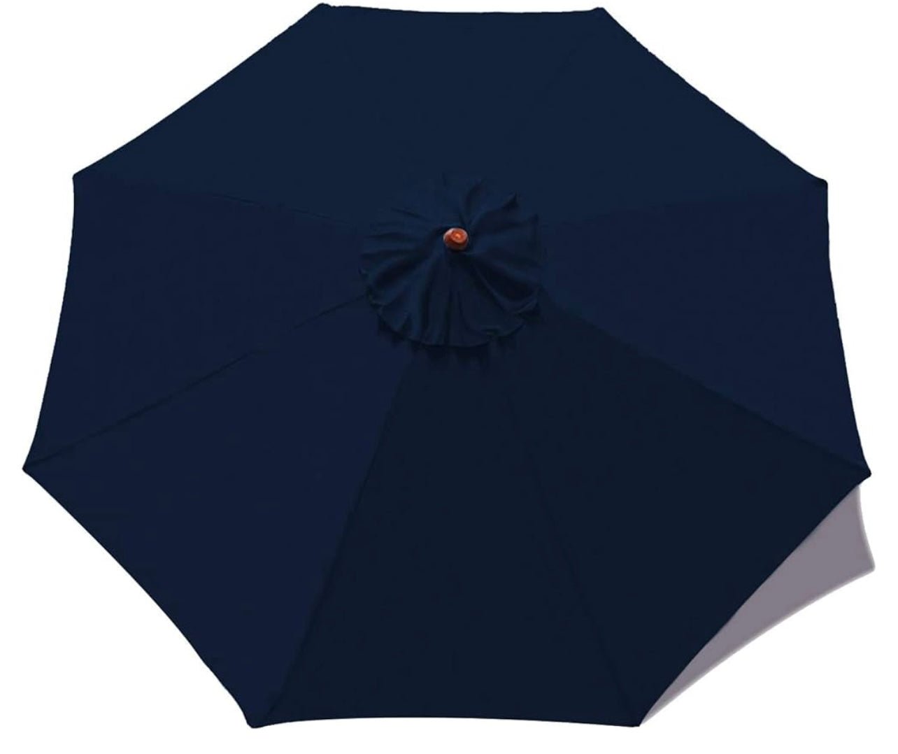 Patio Umbrella 10 ft Replacement Canopy for 8 Ribs-Navy