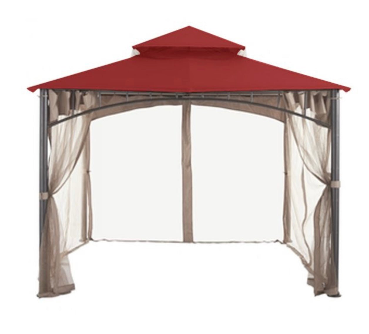 Replacement Canopy for The Gardena Gazebo - Riplock 350 - Cinnabar