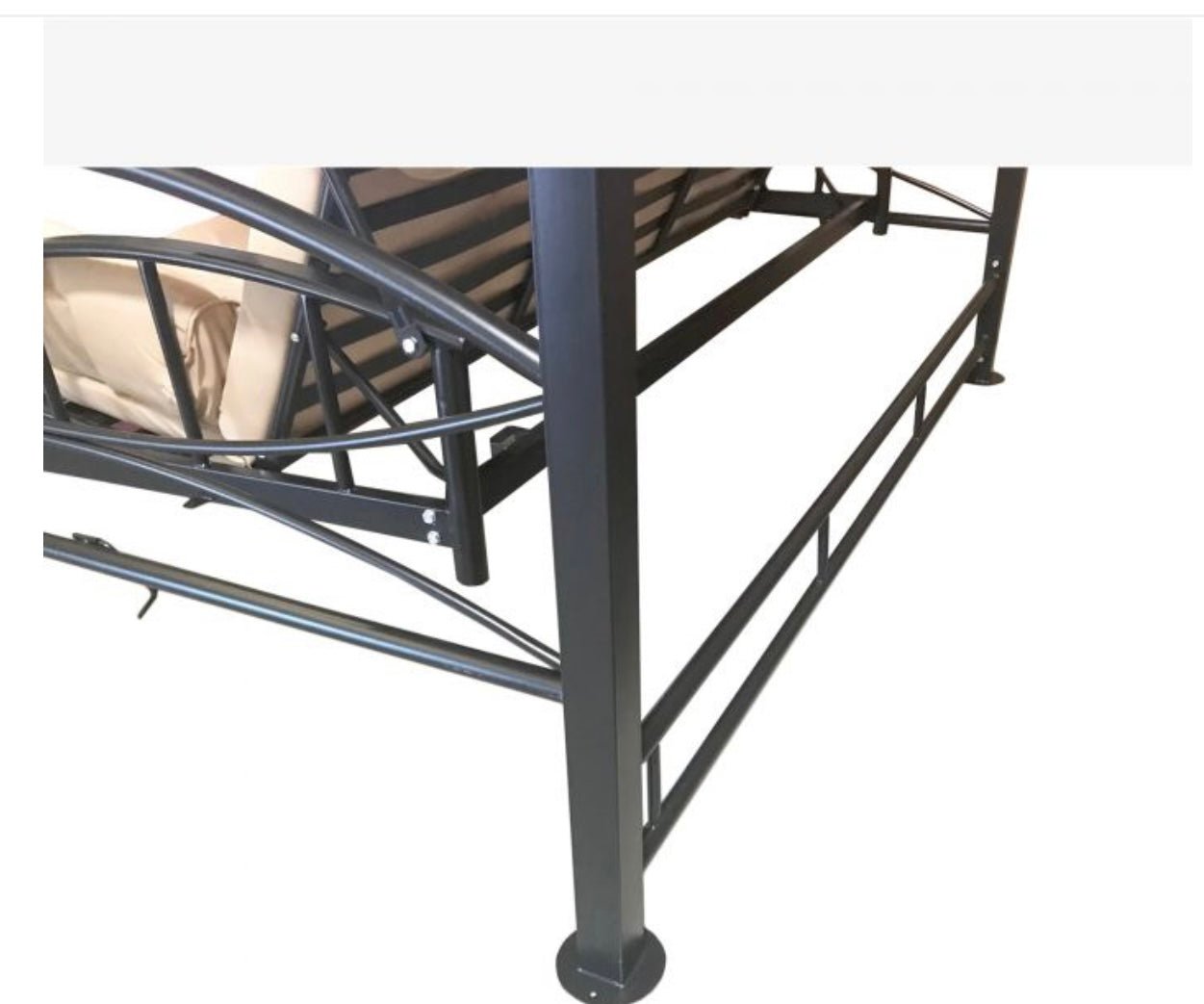 Replacement Canopy and Netting Set for Outsunny Gazebo Swing - Riplock 350