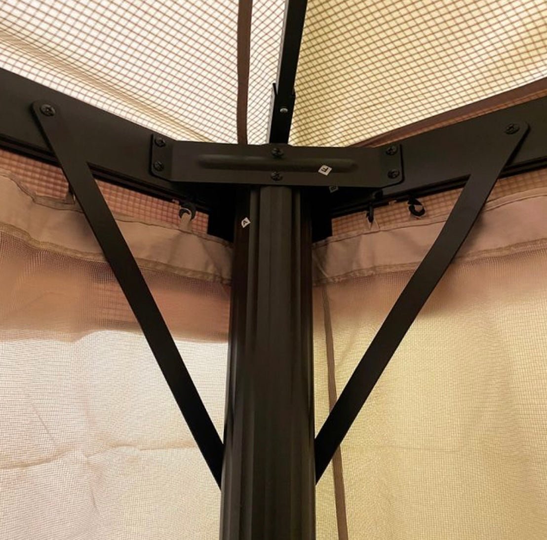 Replacement Canopy and Vent Cover for10x10 Gazebo - Riplock 350