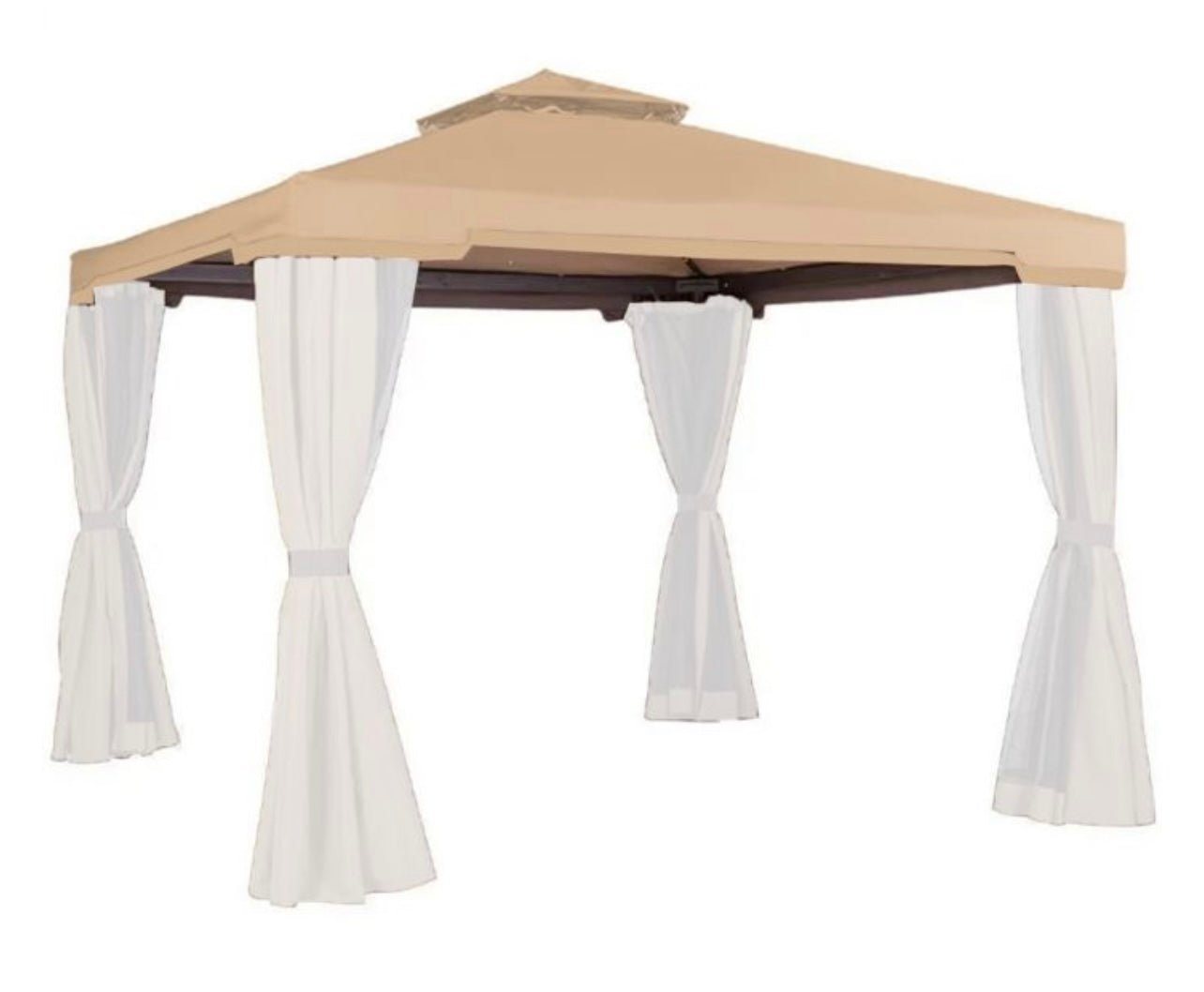 Replacement Canopy and Vent Cover for10x10 Gazebo - Riplock 350