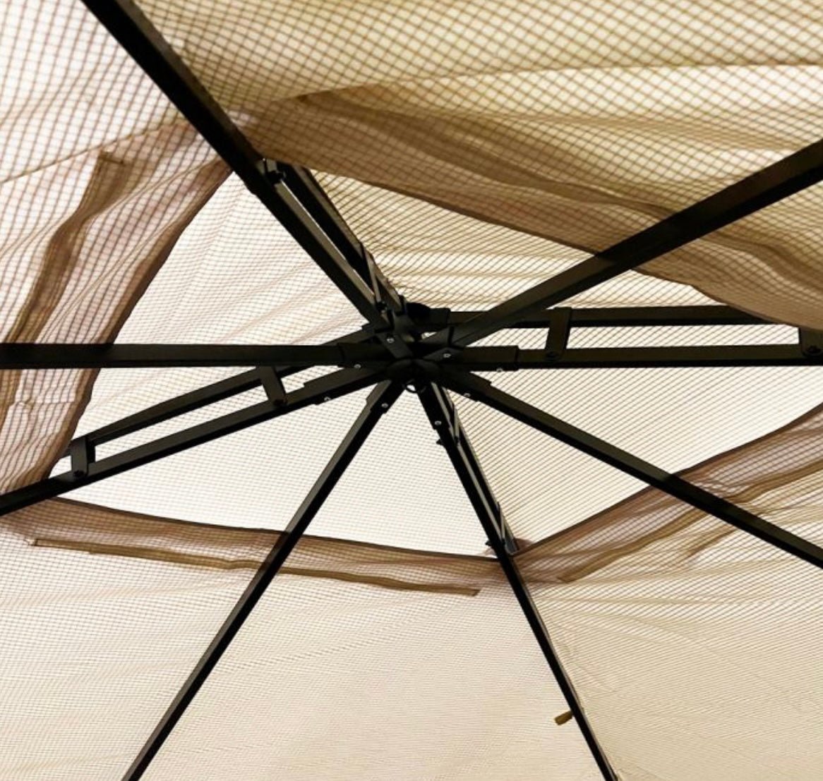 Replacement Canopy and Vent Cover for10x10 Gazebo - Riplock 350