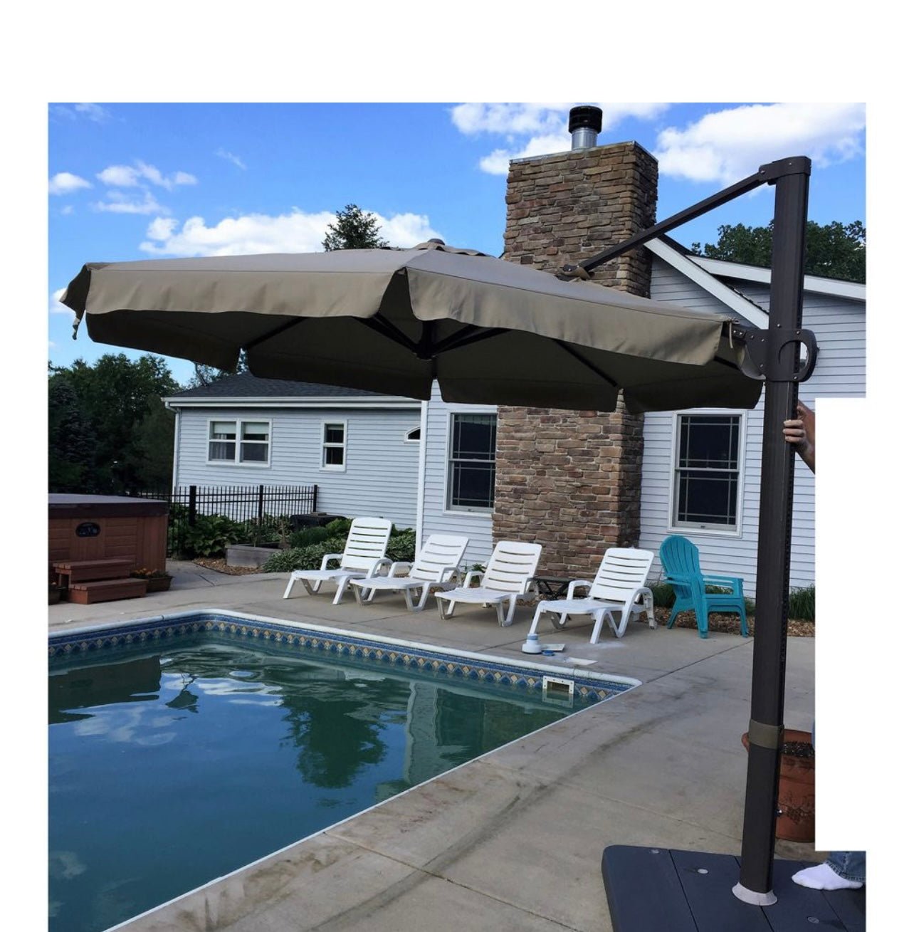 Replacement Canopy for 2014 11ft Offset Umbrella