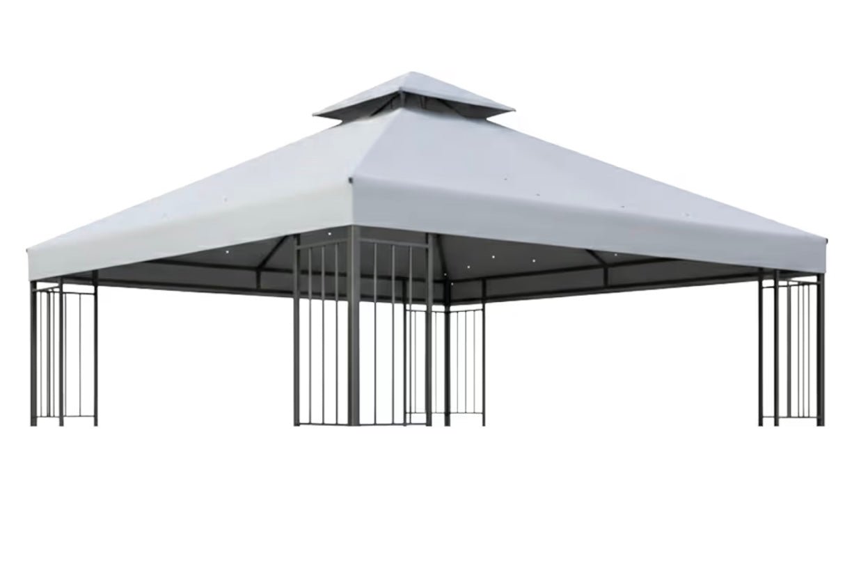 Replacement Canopy for  2020 Easy Assembly Gazebo 10x10- Riplock 350 Classic Stone