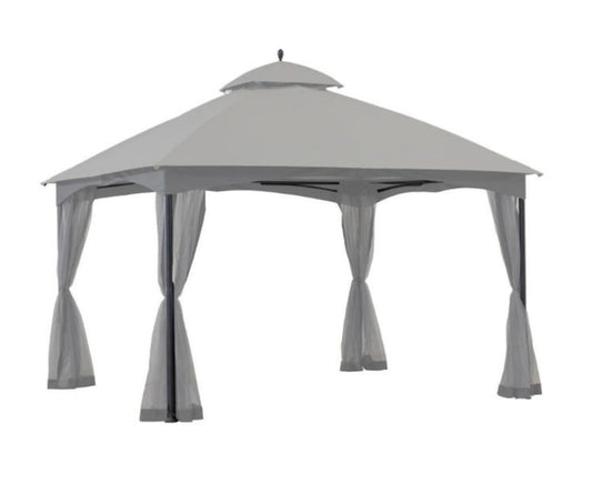 Replacement Canopy for A101012201, A101012202, A101012200 Zanker Gazebo - Riplock 350 - Slate Gray