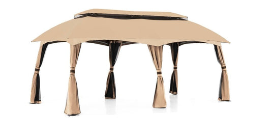 Replacement Canopy for ABCCanopy, MasterCanopy, Cooshade 10’ x 20’ Gazebo - RipLock 350