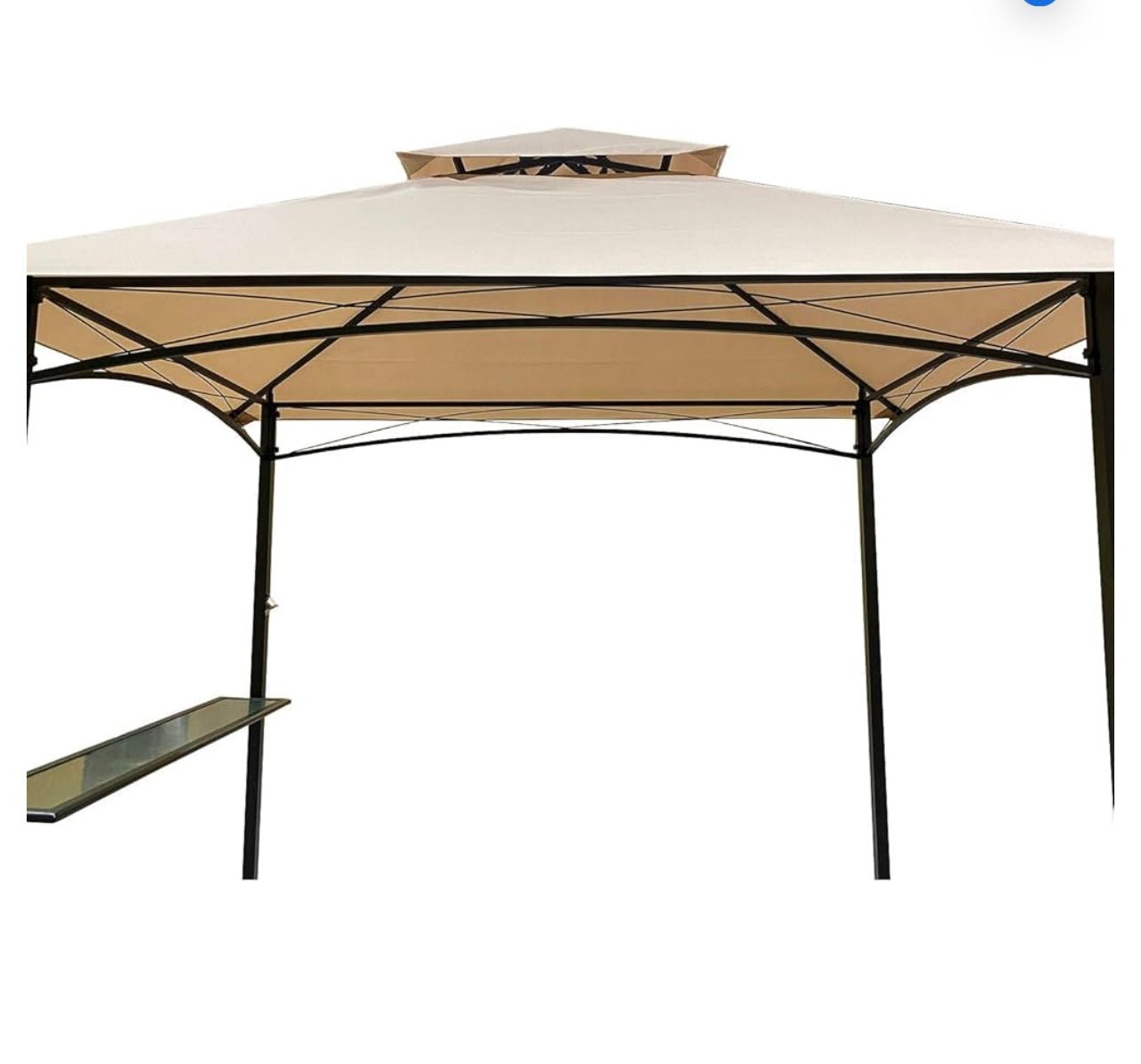 Replacement Canopy Top Cover Compatible Only with The Outsider Grill Gazebo Model GFS1720L - Will Not Fit Any Other Frame Model - Upgraded Riplock 350 Performance Fabric
