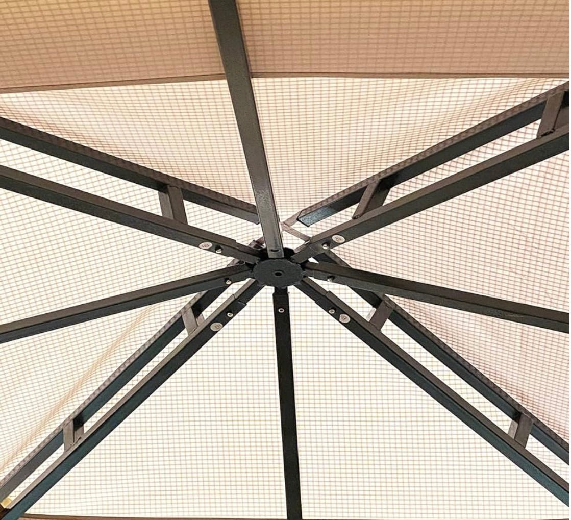 Replacement Canopy Top Cover Compatible with Amazon Gazebo - Riplock 350