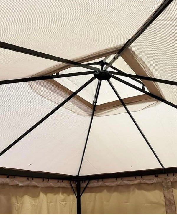 Replacement Canopy Top Cover Compatible with The 10’ x 12’ Gazebo - RipLock 350