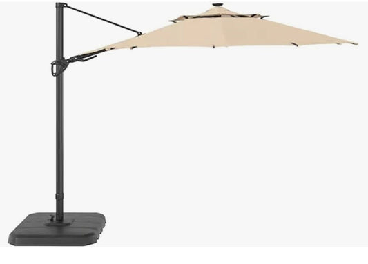 Replacement Canopy Top Cover Compatible with The Allen Roth Umbrella 11ft- Riplock 350 -