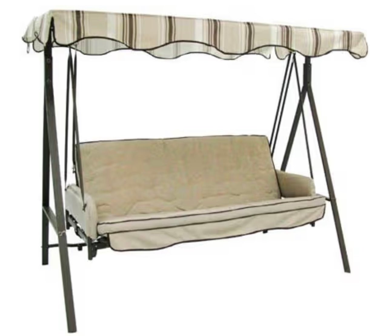 Replacement Canopy Top Cover for Garden Treasures Traditional 3 Person Swing