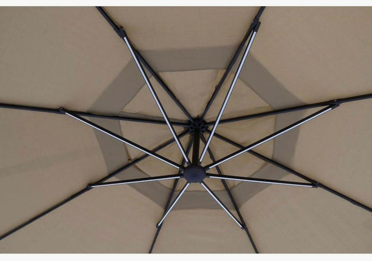 Replacement Canopy Top Cover for Hampton Bay LED Offset Solar Umbrella