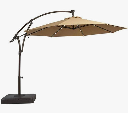 Replacement Canopy Top Cover for Hampton Bay LED Offset Solar Umbrella