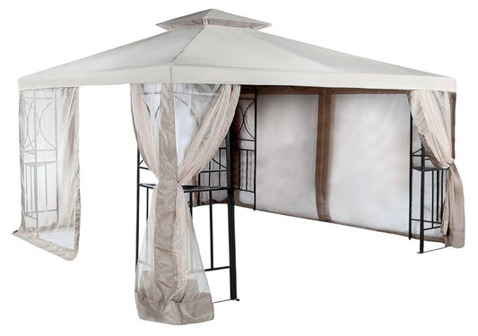 Replacement Canopy Top Cover for The 12x10 CTS Crescent Gazebo - RipLock 350