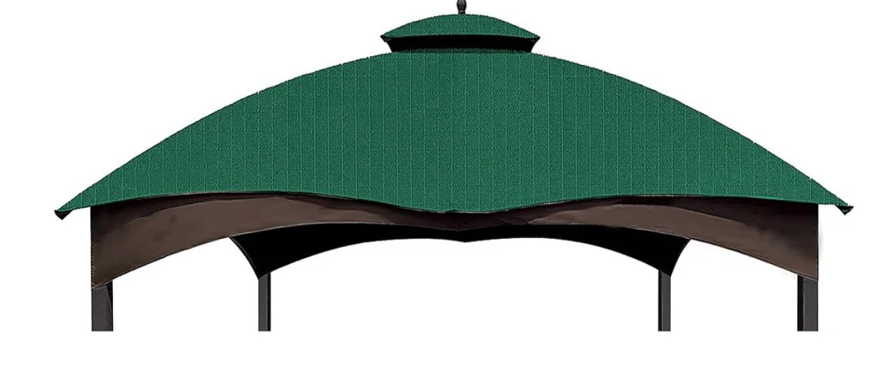 Replacement Heavy Duty Canopy and Vent Cover Set TPGAZ2203F Lowe's Allen & Roth 10' x 12' Gazebo Green
