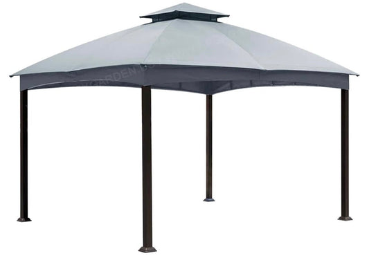 (Copy) Gray Replacement Heavy Duty Canopy Top TPGAZ2203F Lowe's 10' x 12' Gazebo