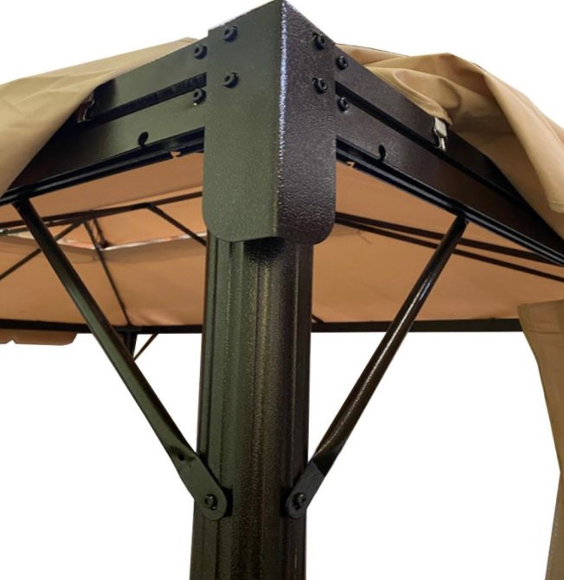 Replacement Canopy and Vent cover Set for 10x12 Gazebo - Riplock 350