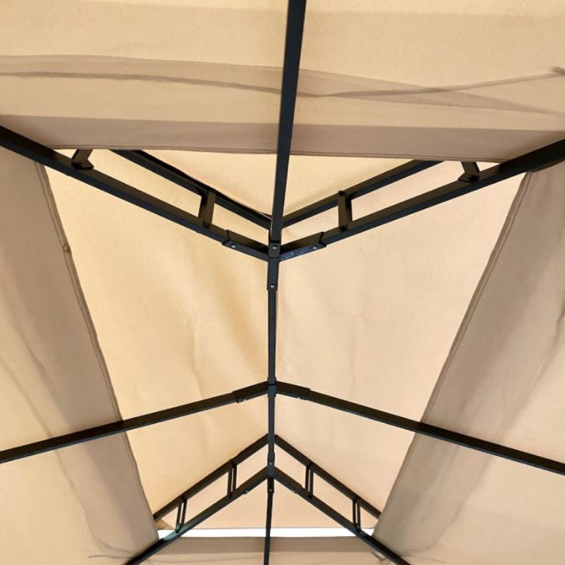Replacement Canopy and Vent cover Set for 10x12 Gazebo - Riplock 350