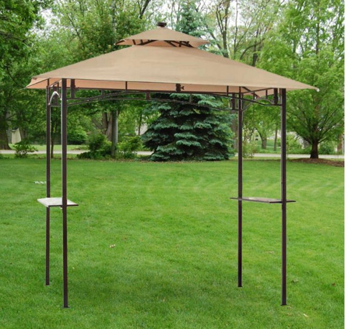 Replacement Solar Gazebo Canopy 2-Sets Pack Canopy and vent set