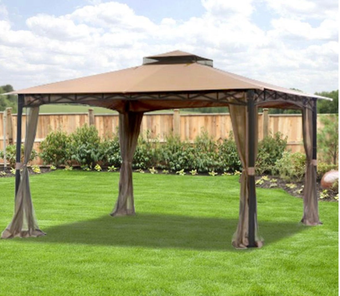 San Rafael Gazebo Replacement Canopy - 350 L-GZ531PST-C