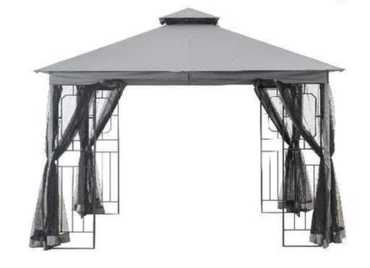 Sunjoy Dark Gray Replacement Canopy For 11x11 Soft Top Gazebo A101009400 Sold At Lowe's & Rona