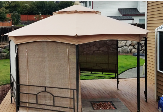 Replacement Netting for Pacific Casual Octagon Gazebo - Riplock 350