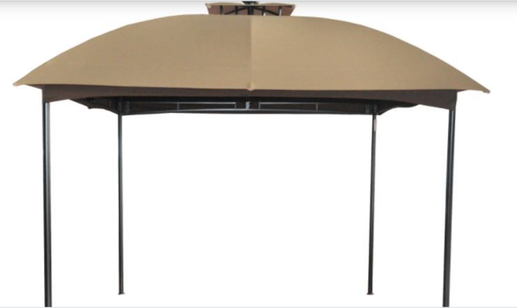 Replacement Canopy for BBB Solar Gazebo 5520L- Riplock 350