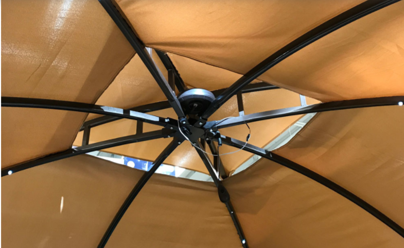 Replacement Canopy for BBB Solar Gazebo 5520L- Riplock 350