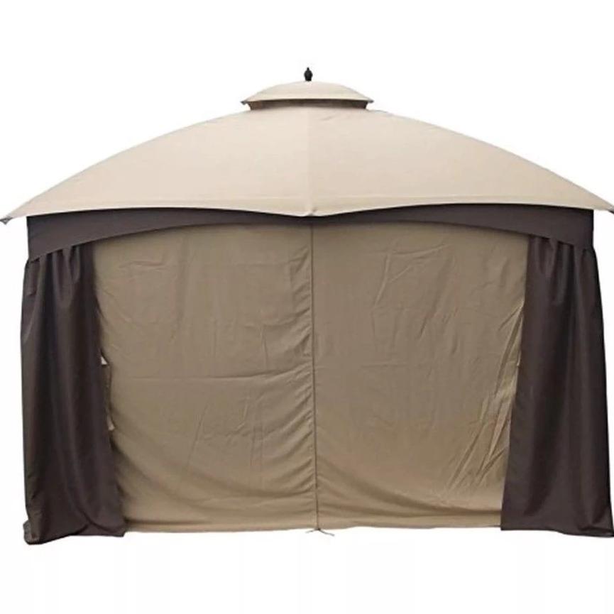 Asheville 10 x12  full set gazebo curtains 4 sides with zippers