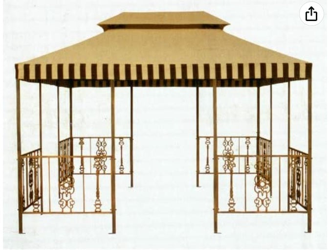 Replacement Canopy Top Cover for The Victorian Gazebo