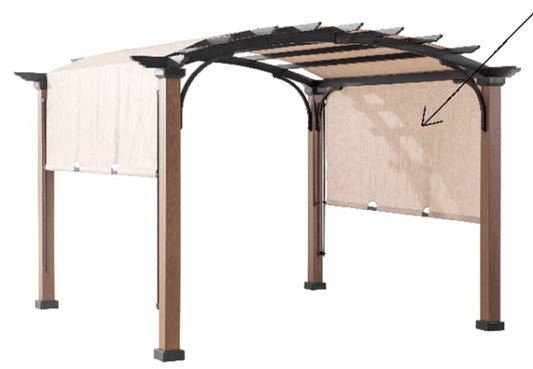 Tan Replacement Canopy For Woodgrain Pergola A10649869800/A1045902/A106545900 Sold At Lowes/Rona/SunNest