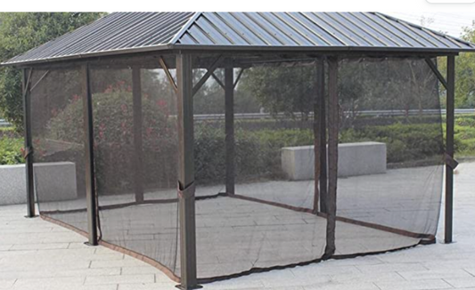 Universal Mosquito Netting 10’x13’ Gazebo