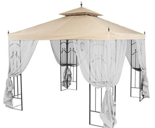 Replacement for Home Depot's Arrow Gazebo 10x10 Mosquito netting