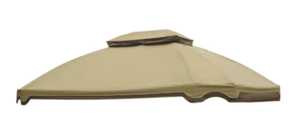 Beige Replacement Canopy For Grand Gazebo (10X12 Ft) L-GZ545PST-C Sold at KMart