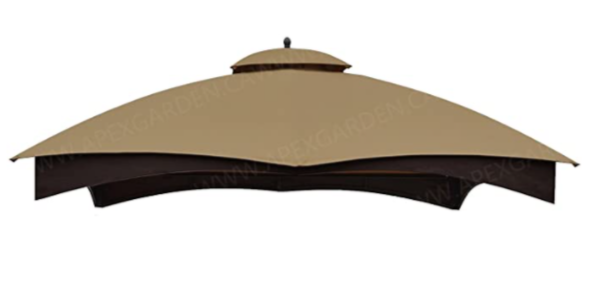 allen and roth patio umbrella cover Allen Roth 10 x 12 Premium Rip Lock 350 Gazebo Canopy and Vent set GF-12S004B