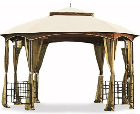 Replacement Canopy Top Cover and screen set for The Octagon Gazebo - 350