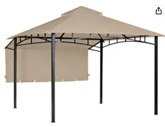 Replacement Canopy for The 10 x 10 Gardenia House Gazebo - Standard 350 - Beige